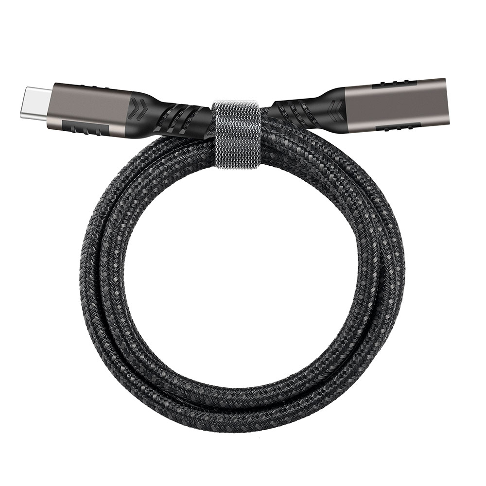 Qgeem Extension 100W 1 Metre Type-C Kablo 6974393005857