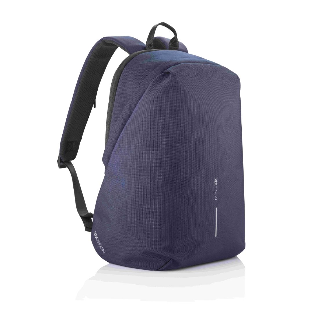 XD Design Bobby Soft Anti-Theft Lacivert Sırt Çantası P705.795 Yan Tasarım