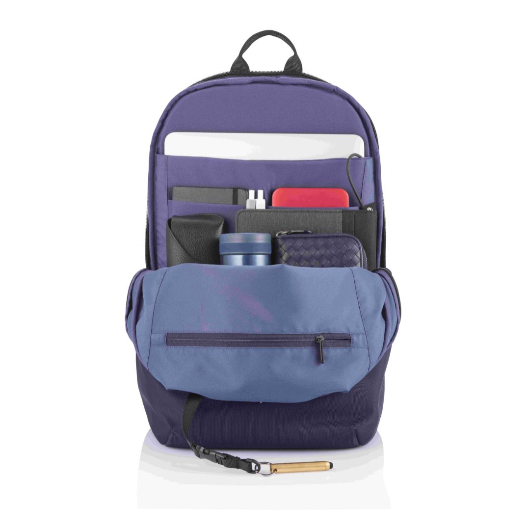 XD Design Bobby Soft Lacivert Sırt Çantası P705.795 İç Görünümü