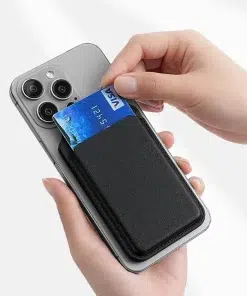 Bix TMW2 Katlanabilir Manyetik Deri Cüzdan Siyah Kartlık Uyumlu 8681820420234