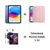 Edu Set 1 iPad A16 Mavi, Zore Rose Gold Kılıf, Lito Ekran Koruyucu ve 1 Yıl Teknokask