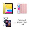 Edu Set 1 iPad A16 Sarı, Zore Rose Gold Kılıf, Lito Ekran Koruyucu ve 1 Yıl Teknokask