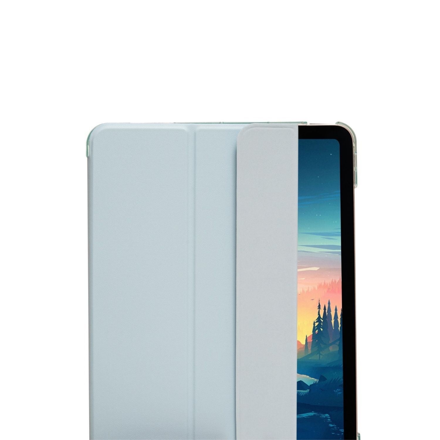 iPro Tri- Fold Kılıf Gök Mavisi Ön Kapak 8684730835297