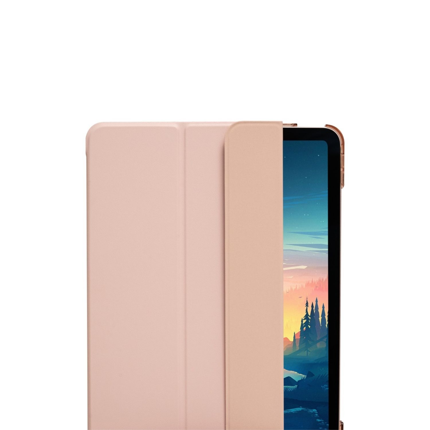 iPro Tri- Fold Kılıf Pembe Ön Kapak 8684730835303