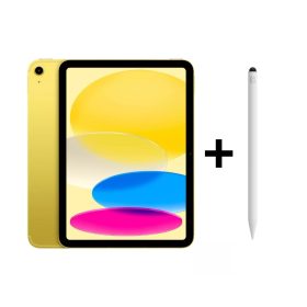 iPad Eğitim Seti 19 – iPad (A16) 128GB Sarı, Zagg Pro 2 Beyaz