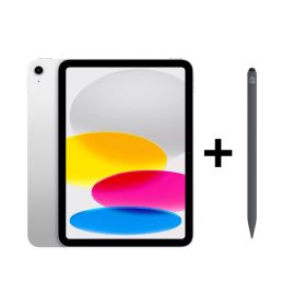 iPad Eğitim Seti 19 – iPad (A16) 128GB Gümüş, Zagg Pro 2 Gri