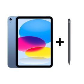iPad Eğitim Seti 19 – iPad (A16) 128GB Mavi, Zagg Pro 2 Gri