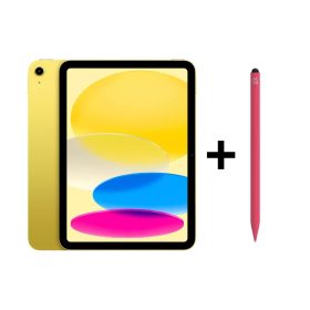 iPad Eğitim Seti 19 – iPad (A16) 128GB Sarı, Zagg Pro 2 Pembe