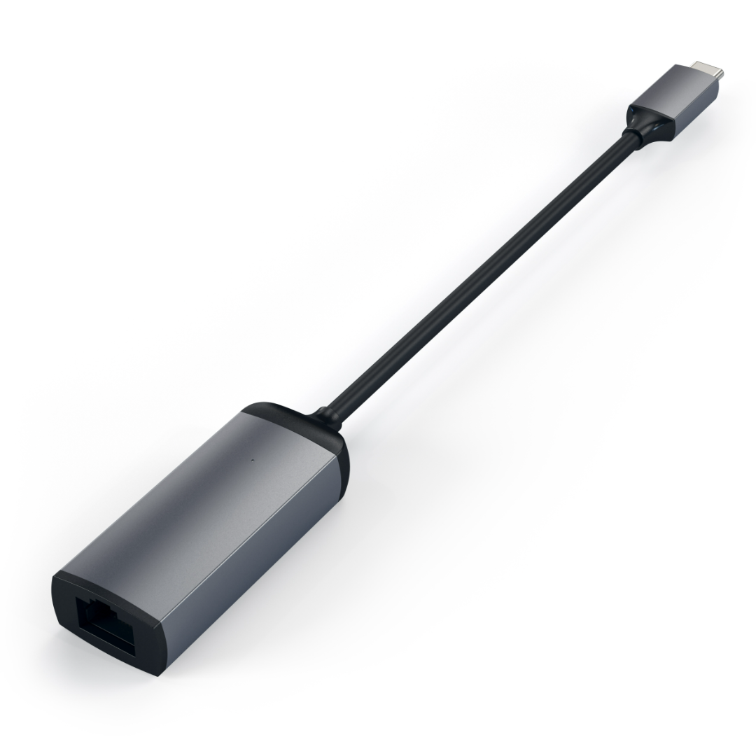 Satechi Type-C to Gigabit Ethernet Adaptör Uzay Grisi ST-TCENM Kablo Uzunluğu
