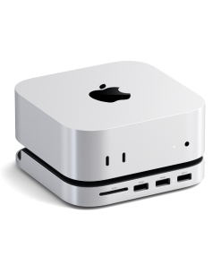 Satechi Mac Mini M4 Stand & Hub SSD Gümüş ST-GNMMES
