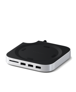 Satechi Mac Mini M4 Stand & Hub Gümüş ST-GNMMES