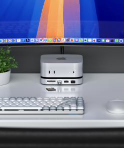 Satechi Mac Mini M4 Stand & Hub SSD Gümüş ST-GNMMES Masaüstü Kullanım