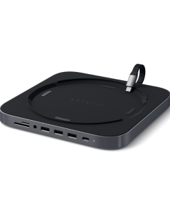 Satechi Mac Mini Stand & Hub Uzay Grisi ST-ABHFM