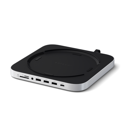 Satechi Mac Mini Stand & Hub NVMe SSD Gümüş ST-GMMSHS