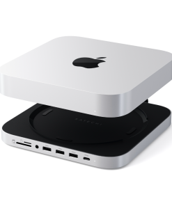 Satechi Mac Mini Stand & Hub NVMe SSD Gümüş ST-GMMSHS Kullanım