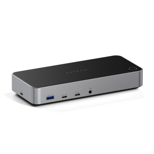 Satechi Triple 4K Display Docking Station EU Uzay Grisi ST-D4KTM-EU