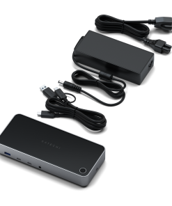 Satechi Triple 4K Display Docking Station EU Uzay Grisi ST-D4KTM-EU Kutu İçeriği