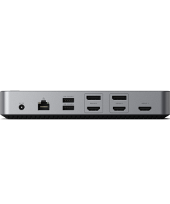 Satechi Triple 4K Display Docking Station EU Uzay Grisi ST-D4KTM-EU Arka Bağlantı