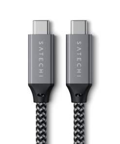Satechi USB-4 C- C Kablo 25 cm Uzay Grisi ST-U4C25M