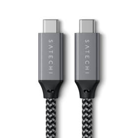 Satechi USB-4 C- C Kablo 25 cm Uzay Grisi ST-U4C25M