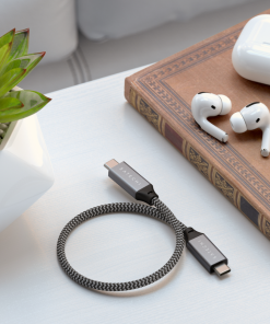 Satechi USB-4 C- C Kablo 25 cm Uzay Grisi ST-U4C25M Bağlantı
