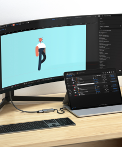 Satechi USB-C to HDMI 2.1 8K Adaptör Uzay Grisi ST-AC8KHM Görüntü