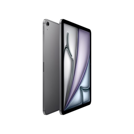 iPad Air 11 inç M4 Wi-Fi + Cellular Uzay Grisi Yan Görünüm