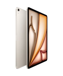 iPad Air 13 inç M4 Wi-Fi + Cellular Yıldız Işığı Yan Görünüm
