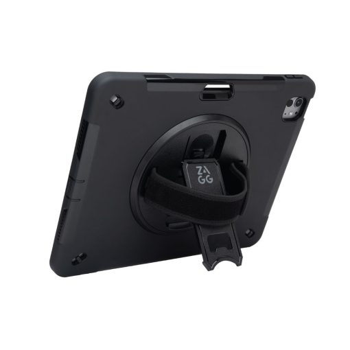Zagg Rugged iPad Pro 11 (M5 / M4) Darbeye Dayanıklı Kılıf Siyah 702316541 Yatay Kullanım