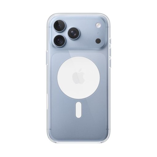 iPhone 18 Pro Max MagSafe Özellikli Şeffaf Kılıf MKDV4ZM/A Buzul Rengi