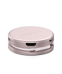 Satechi OntheGo 5 Multiport Pastel Pembe ST-POTG5P HDMI