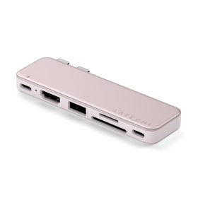 Satechi USB-C Snap Hub Pastel Pembe ST-HUSNP